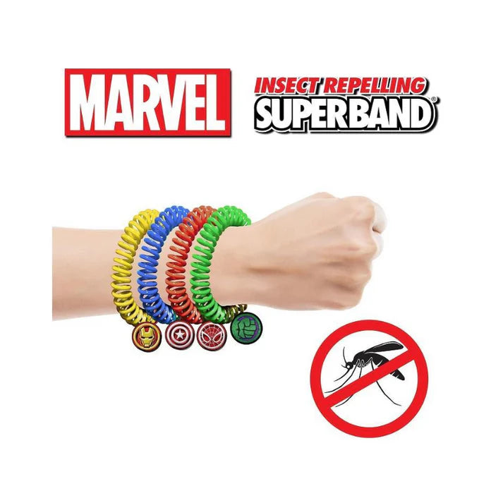 Marvel Iron Man Insect Repelling SuperBand Summer Accessory