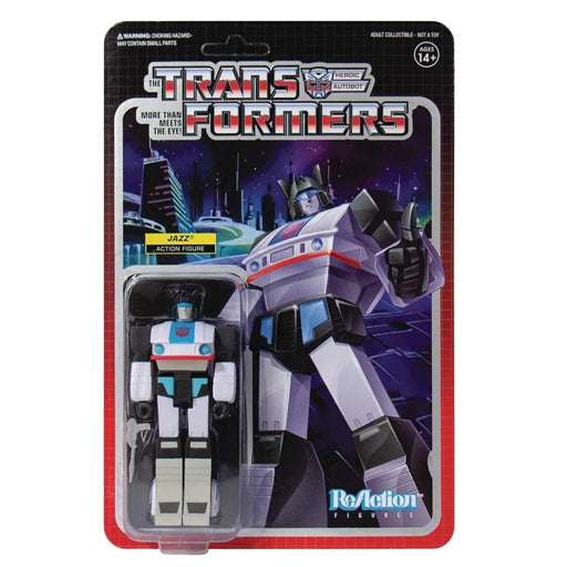 Transformers Jazz Super7 ReAction 3.75" Collectible Figure