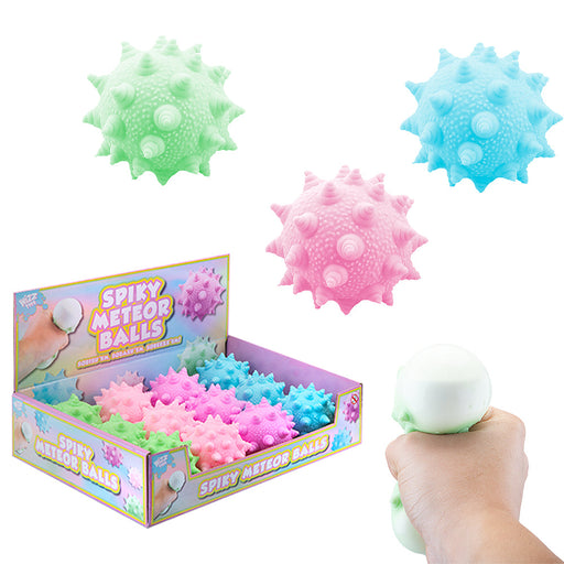 Spikey Meteor Ball Pastel Squishy Fidget Sensory Toy