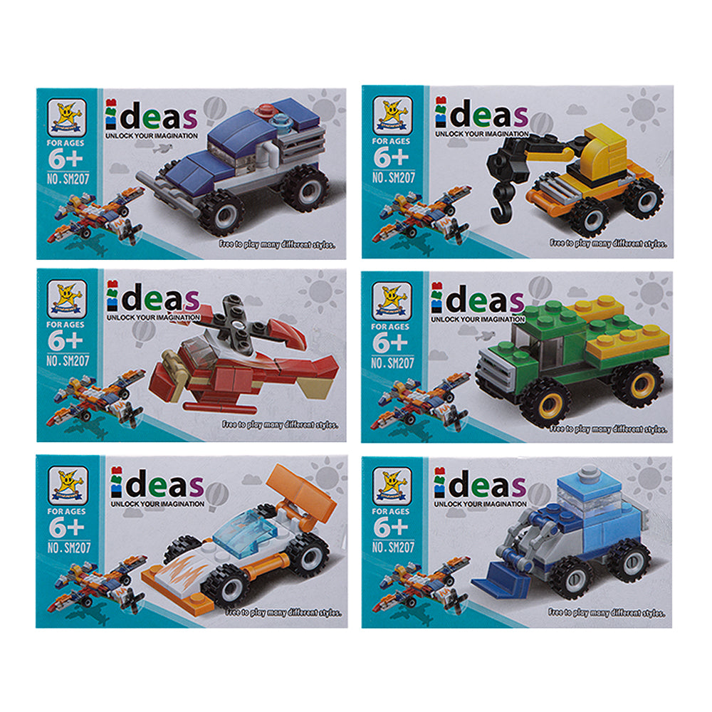 Make Your Own Vehicle Mini Building Blocks Pack