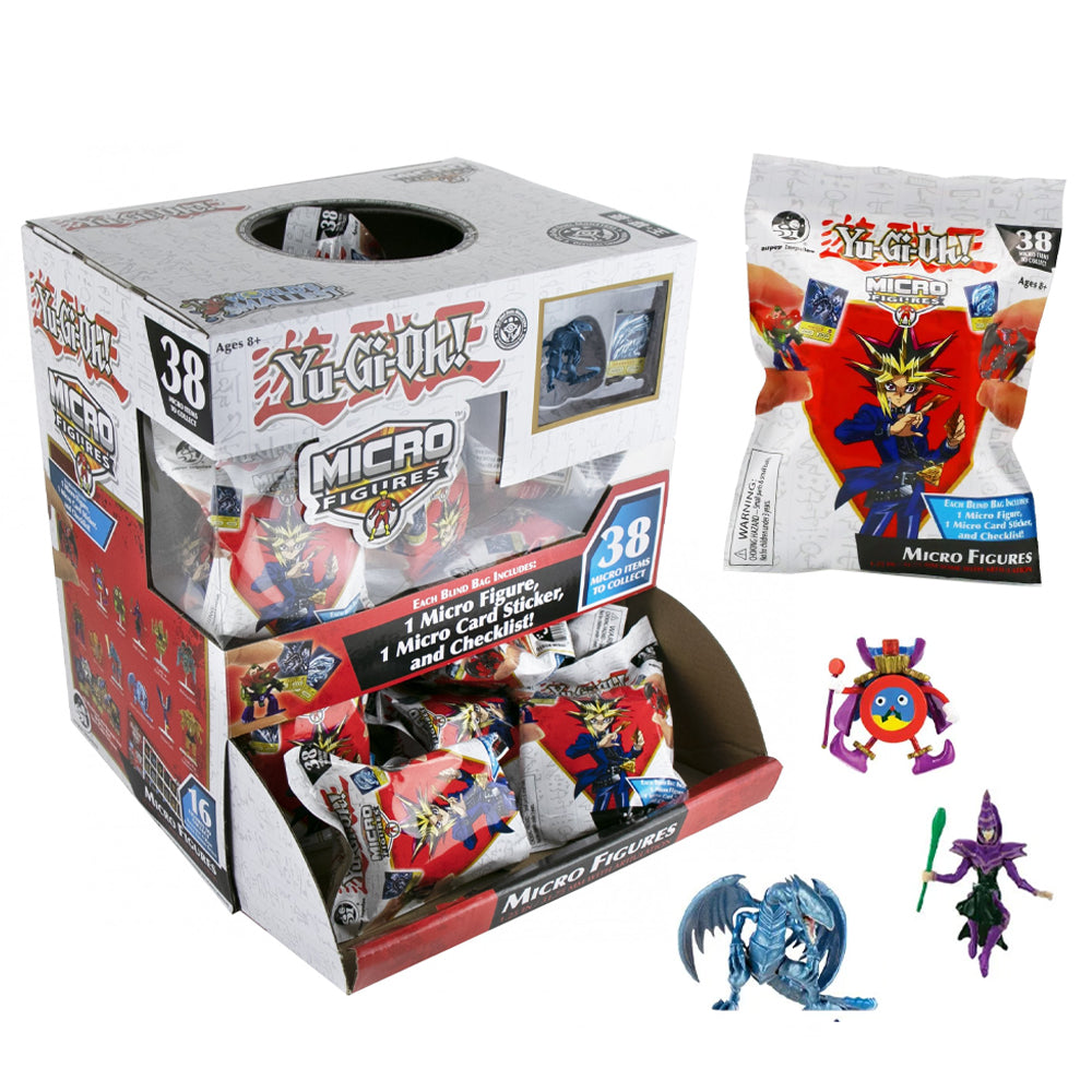 Yu-Gi-Oh Micro Figure and Sticker Collectible Blind Bag