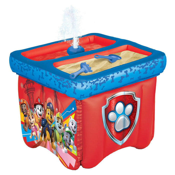Nickelodeon Paw Patrol Inflatable Sand & Water 2-In-1 Table Play Set