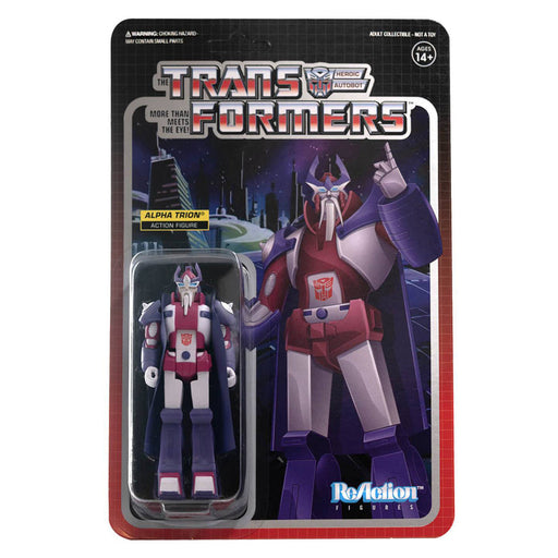 Transformers Alpha Trion Super7 ReAction 3.75" Collectible Figure