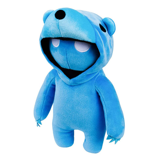 Gang Beasts Plush Stretchables 10" Stretchy Soft Toy - Blue Bear Kigurumi