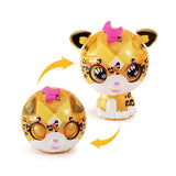 Zoobles Secret Partiez Leopard Pop Roll & Play Figure