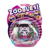 Zoobles Secret Partiez Zebra Pop Roll & Play Figure