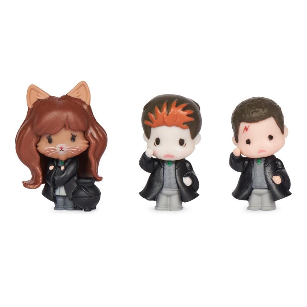 Harry Potter Micro Magical Moments Year 2 Hermione Ron Harry 3 Figure Pack