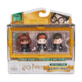 Harry Potter Micro Magical Moments Year 2 Hermione Ron Harry 3 Figure Pack