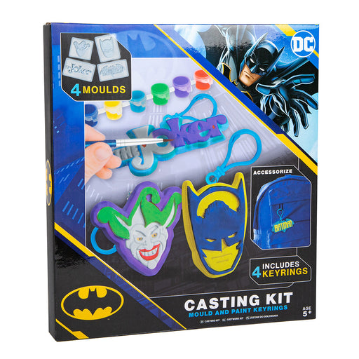 DC Comics Batman Keyring Casting Kit With 4 Moulds
