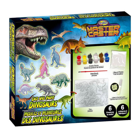 Master Caster Cast & Paint Dinosaurs Craft Kit