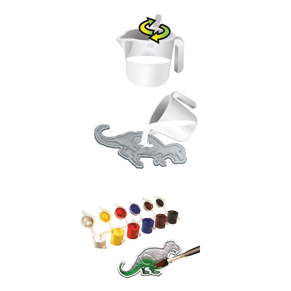 Master Caster Cast & Paint Dinosaurs Craft Kit