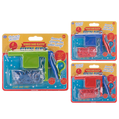 Rubber Band Blaster Gun Set Retro Classic Toy