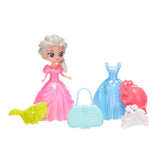 Princess Sparkle Dress Up Doll Play Set With Accessories