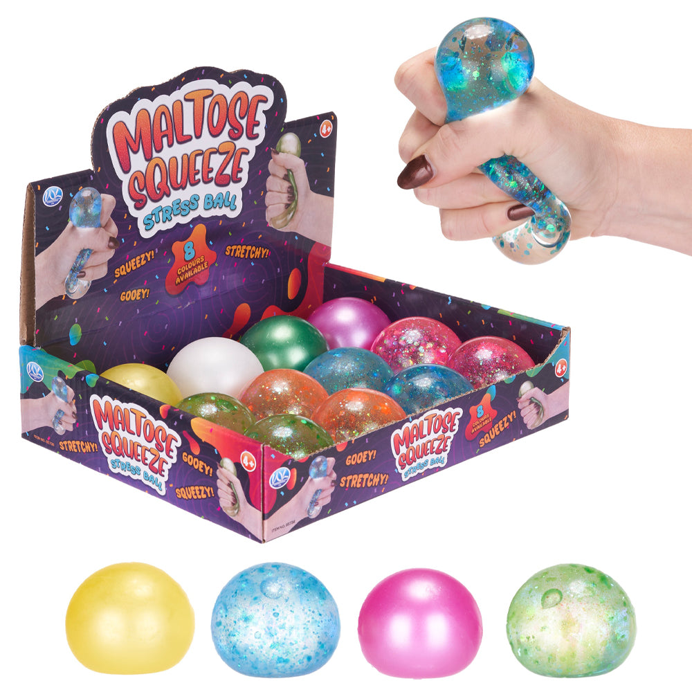 Maltose Squeezy Squishy Fidget Ball Sensory Toy