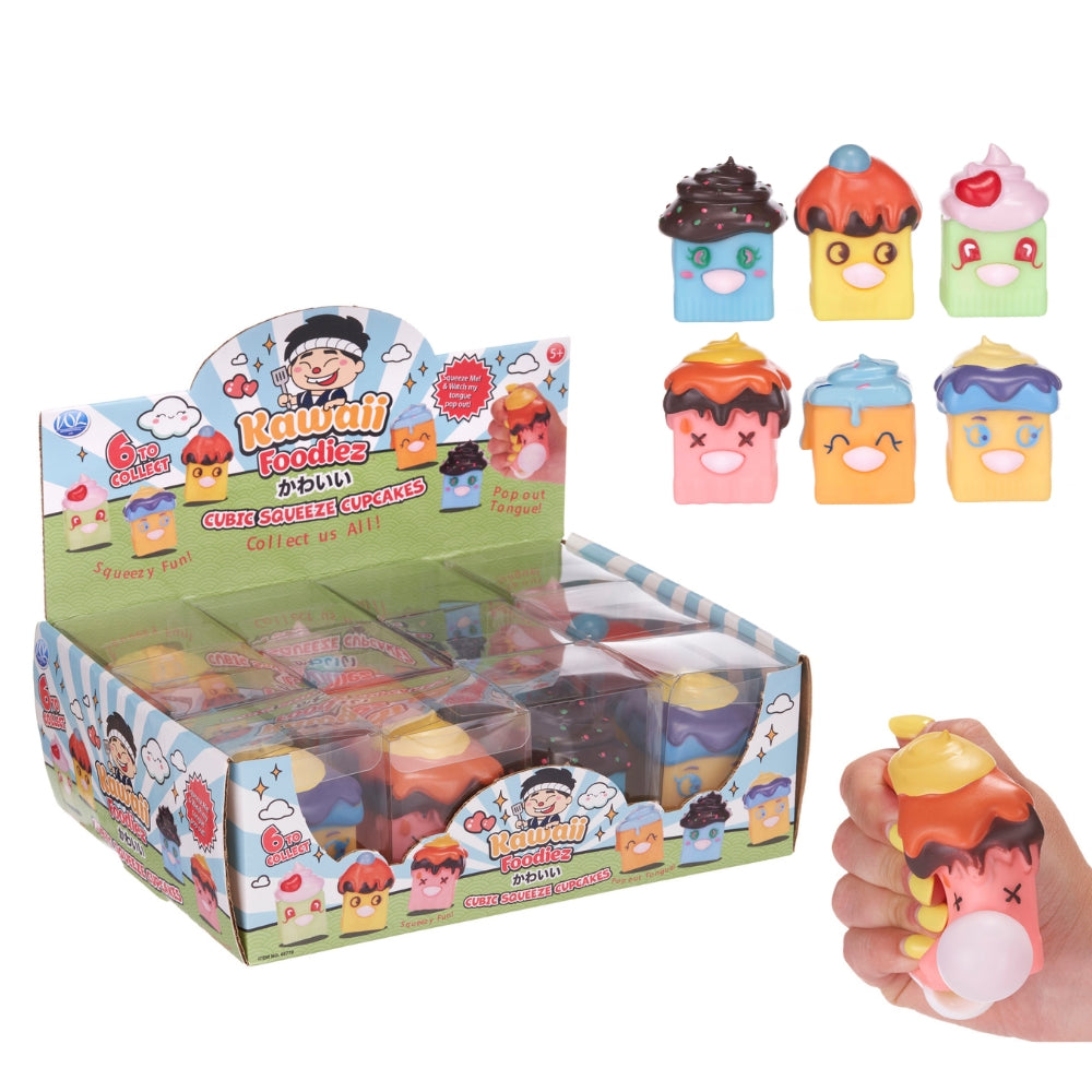 Kawaii Foodiez Cute Squeeze Cupcake Fidget Sensory Toy