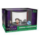 Funko Mini Moments Marvel She-Hulk Jennifer & Abonimation Collectible Figure