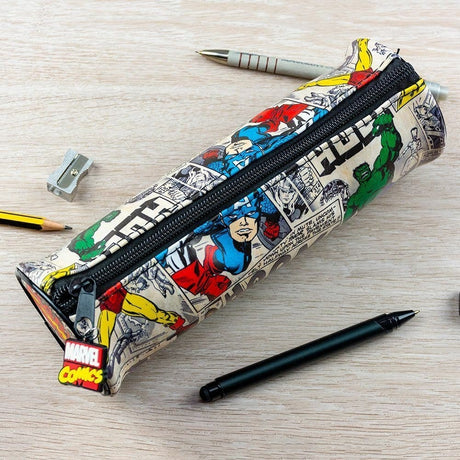 Marvel Comics Barrel Pencil Case