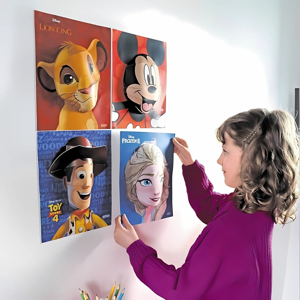 Disney 3D Posters Build Your Own Craft Pack