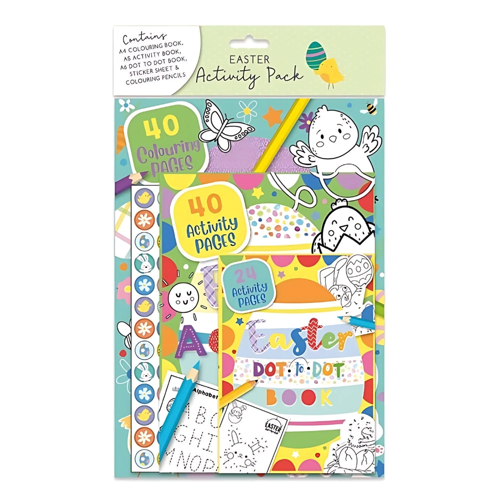 Easter Activity Pack With Colouring Book & Stickers