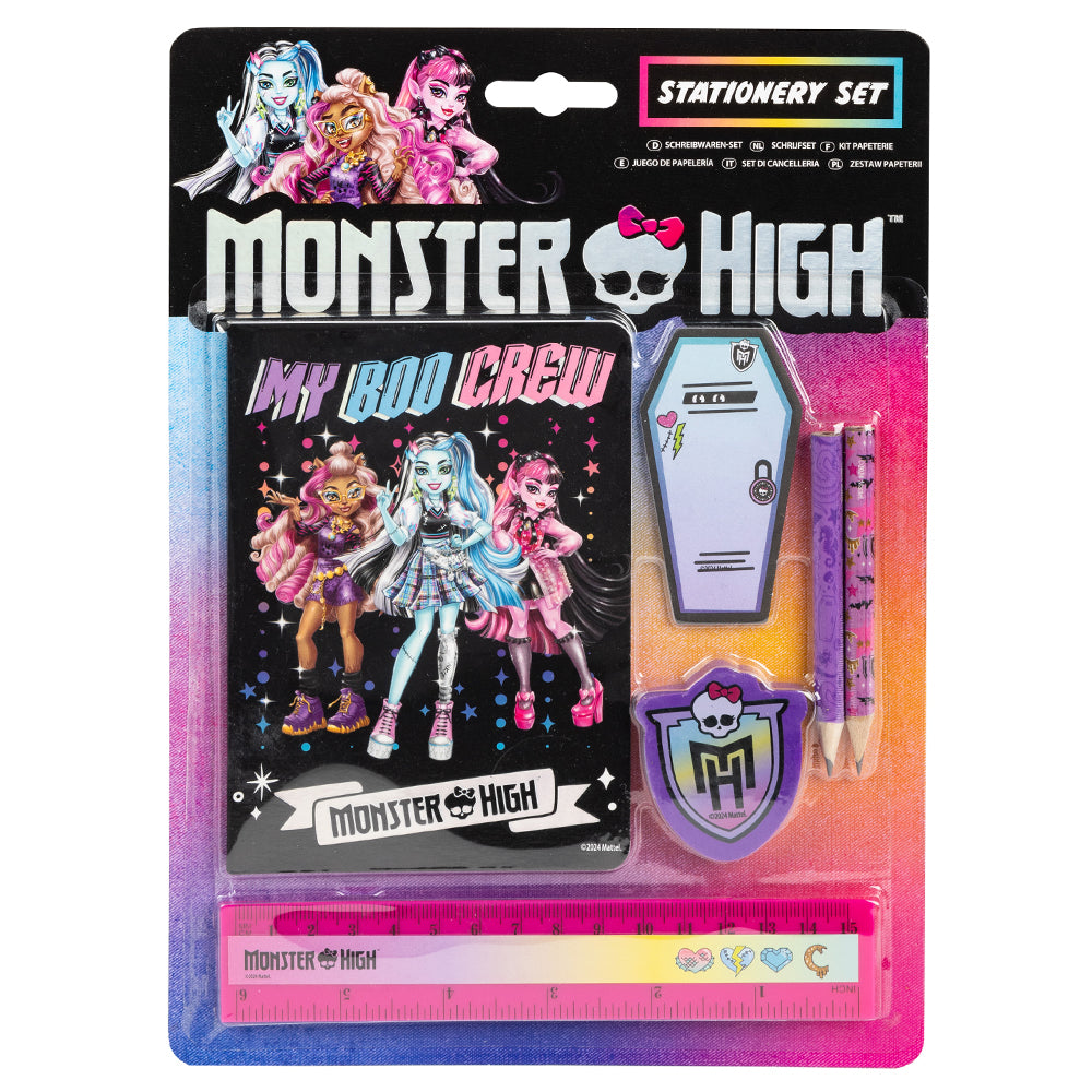 Monster High 6pc Stationery Set