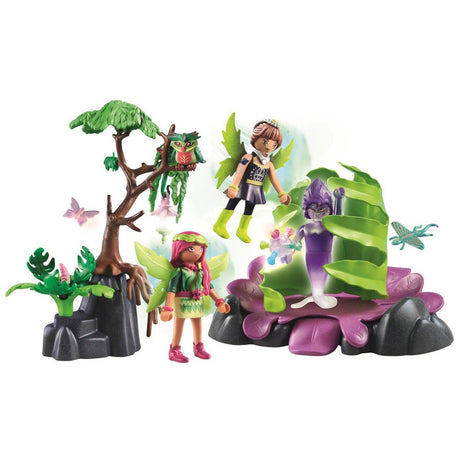 Playmobil Adventures Of Ayuma Mystical Leaf Trap 47pc Playset