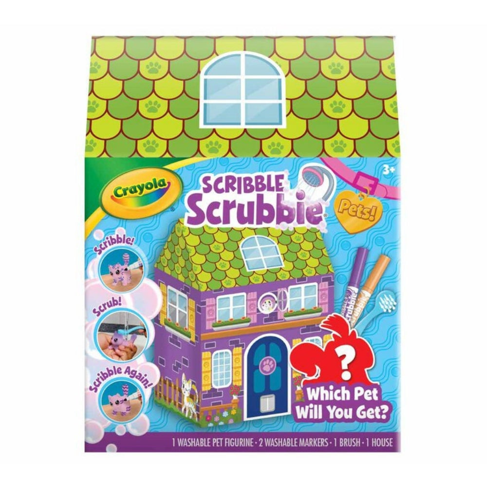 Crayola Scribble Scrubbie Mystery Pet Colouring Box