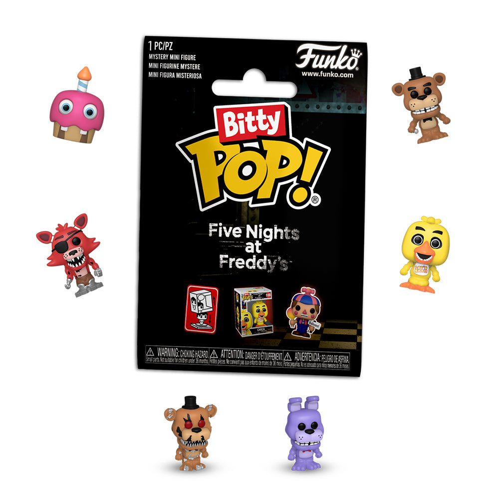 Funko Mystery Bitty Pop Five Nights At Freddy's Collectible Figure Blind Bag