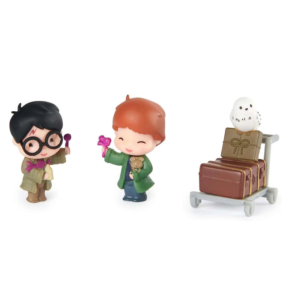 Harry Potter Micro Magical Moments Year 1 Hedwig Harry Ron 3 Figure Pack