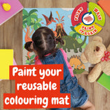 Science4You Dinosaurs Washable Colouring Mat With Markers Playset