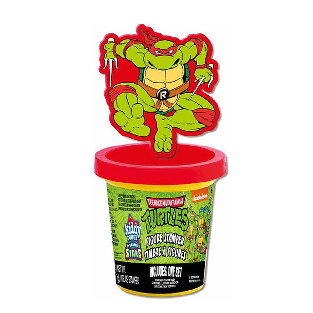 Teenage Mutant Ninja Turtles Raphael Kiddy Dough Stamp Stars Tub