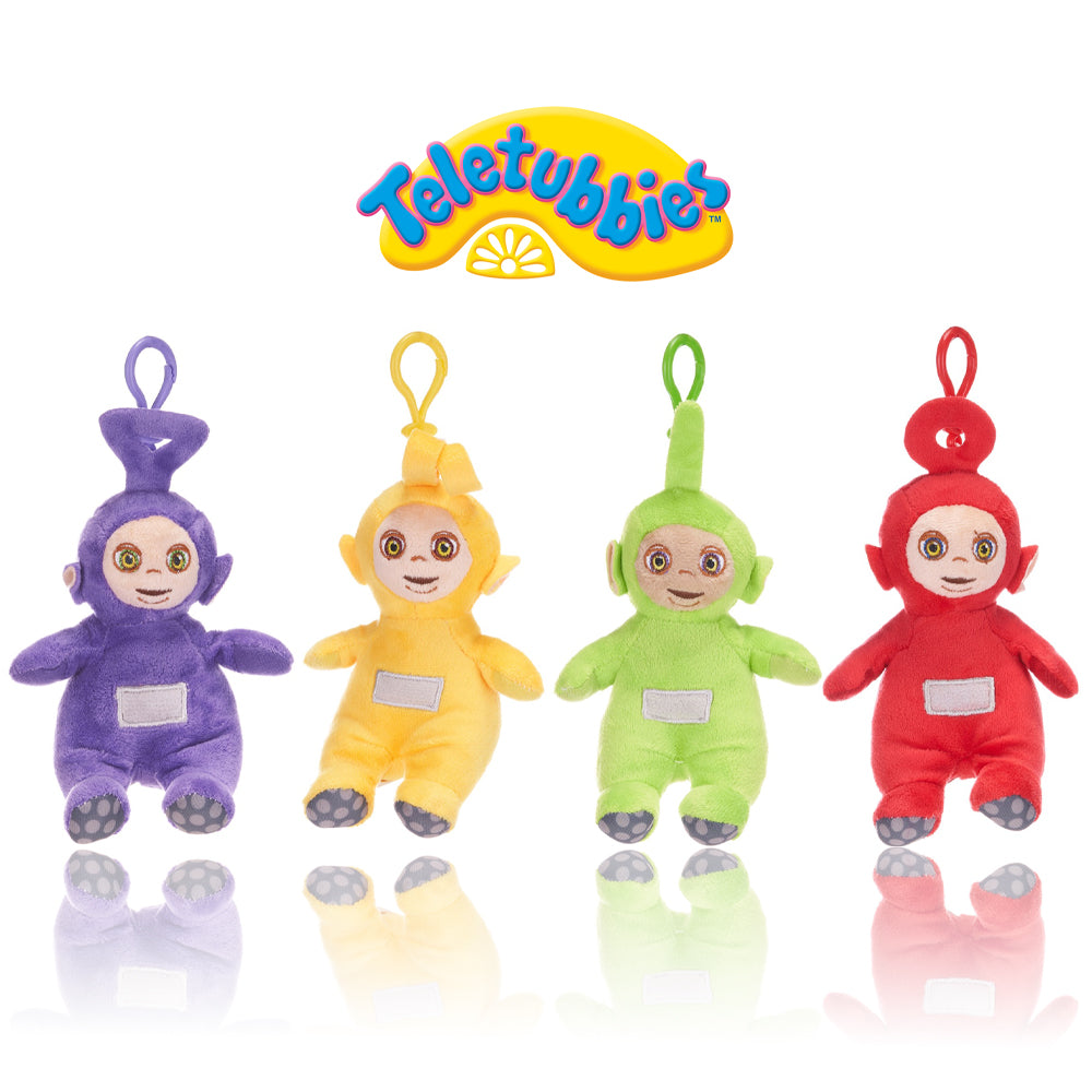 Teletubbies 6" Soft Plush Character Bag Clip