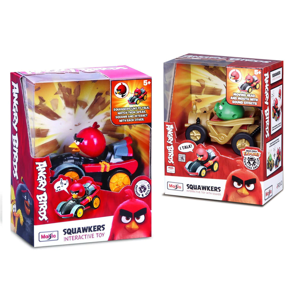 Angry Birds Squawkers Interactive Talking Figure With Sound