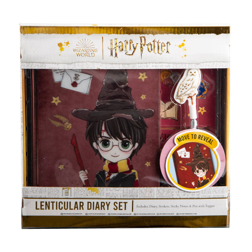 Harry Potter Wizarding World Lenticular Diary Set