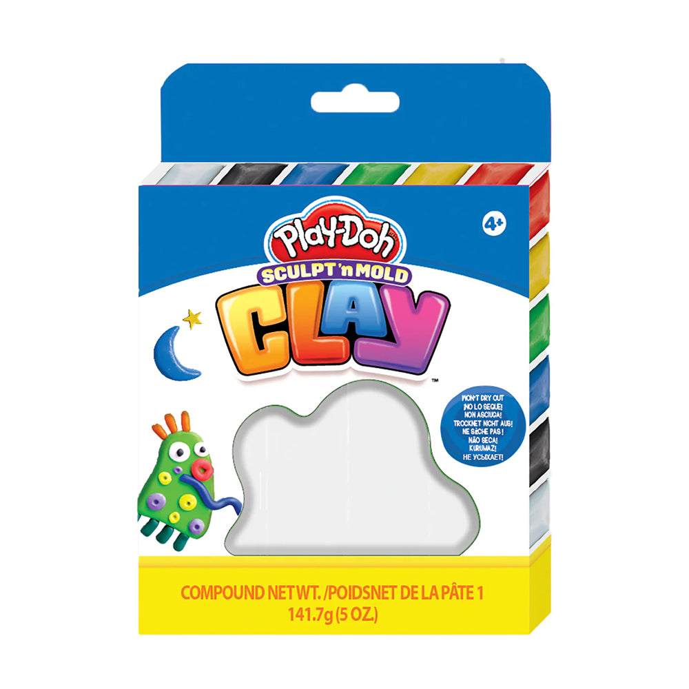 Play-Doh Sculpt N' Mold Clay 5oz - White