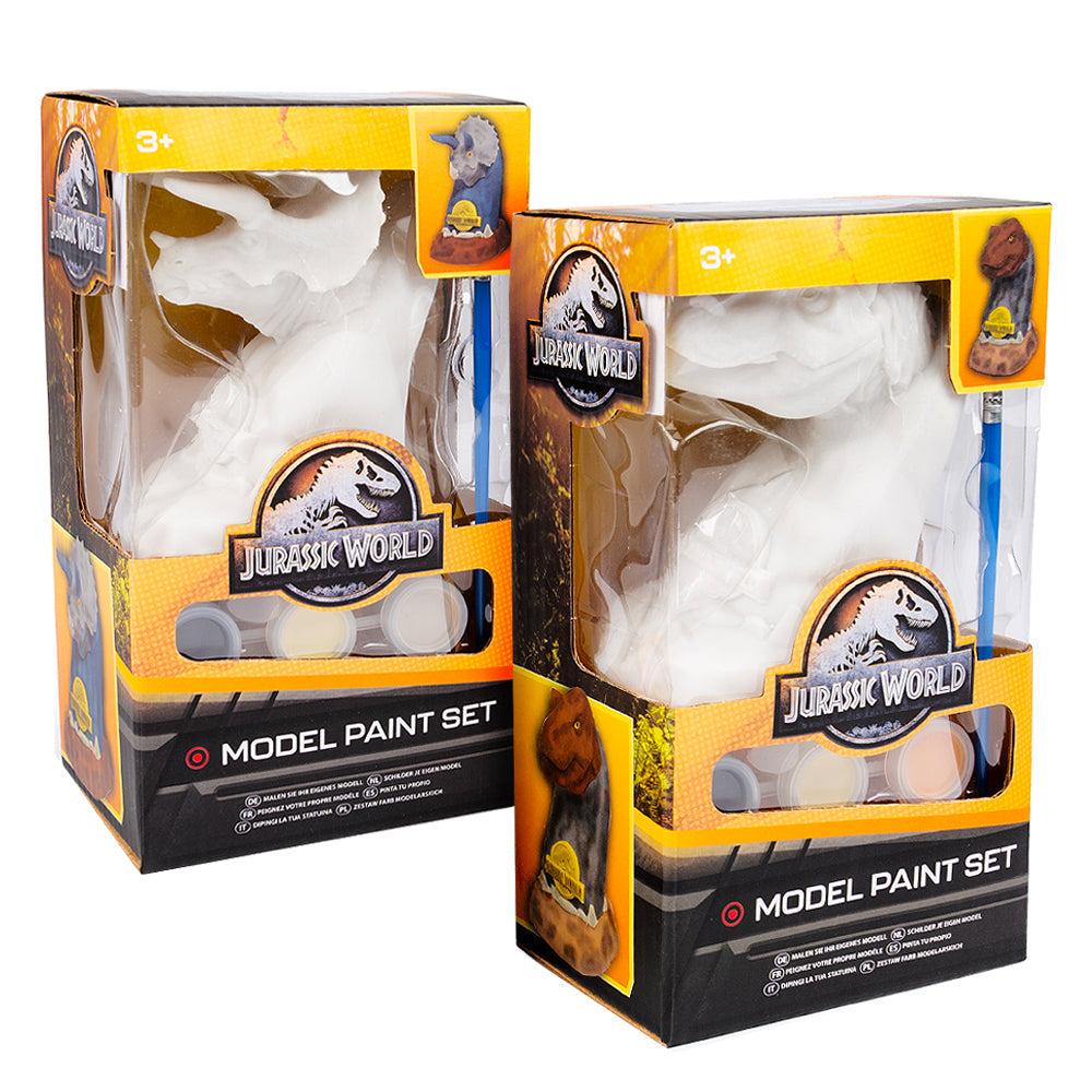 Jurassic World Paint Your Own Model Dinosaur Figure Craft Kit