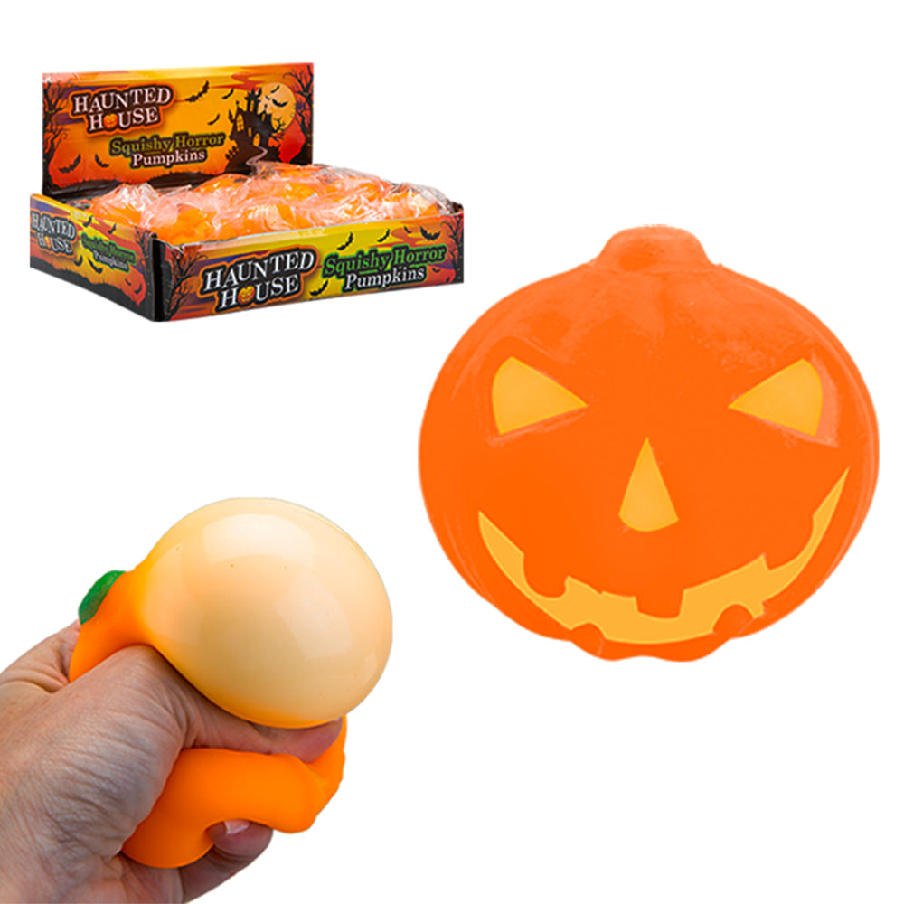 Squishy Horror Pumpkin Halloween Fidget Sensory Toy