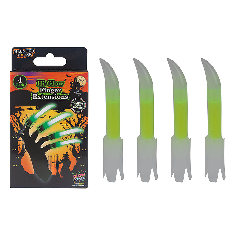 Halloween Hi-Glow Witch Finger Extensions Accessory