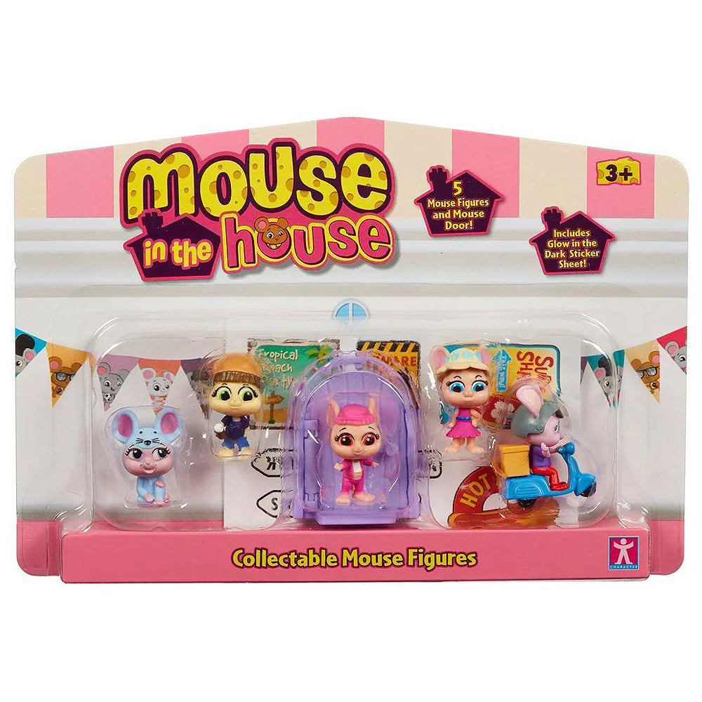 Mouse In The House Collectible 5 Figure Pack