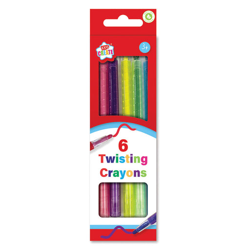 Kids Create Twisting Crayons 6pk