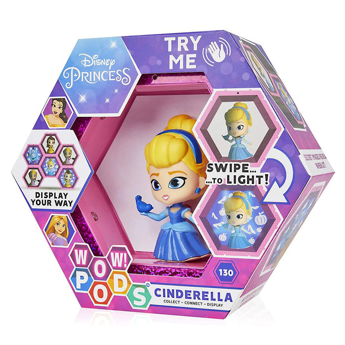 Wow PODs Disney Princess Cinderella Light-Up Collect-Connect-Display Collectible