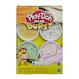 Play-Doh Colour Burst Dough Tub 4pk