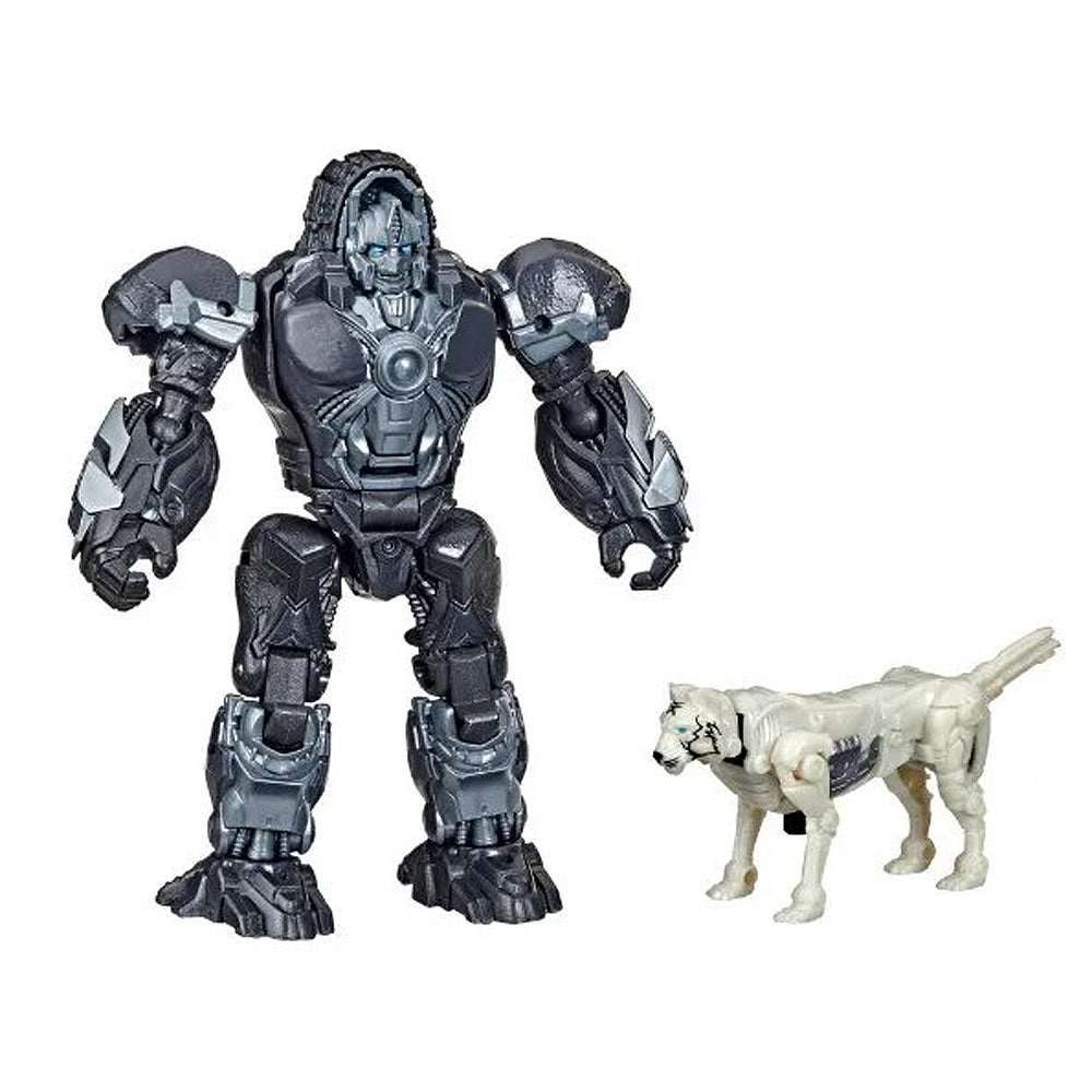 Transformers Rise Of The Beasts Optimus Primal & Arrowstripe Action Figure Playset