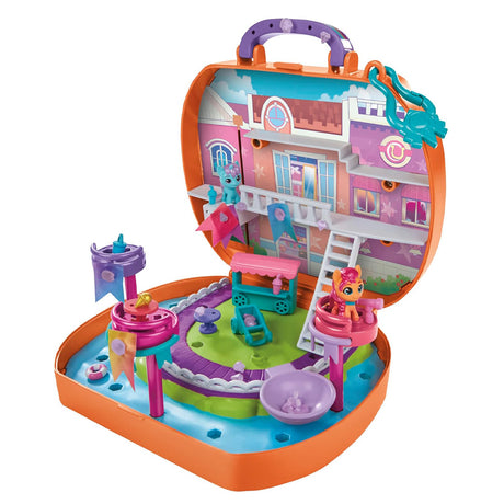 My Little Pony Mini World Magic Maretime Bay Compact Creation 40pc+ Playset