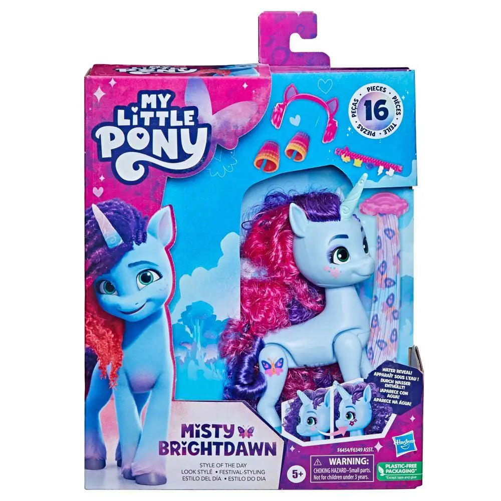 My Little Pony Style Of The Day Misty Brightdawn Fashion Doll Figure Playset