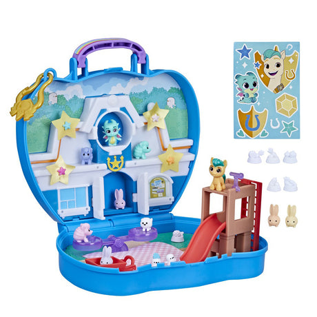 My Little Pony Mini World Magic Critter Corner Compact Creation 40pc+ Playset