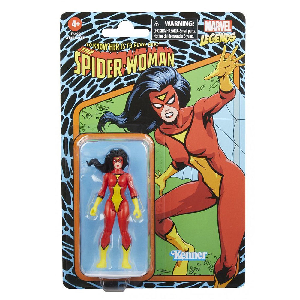 Marvel Legends The Spider-Woman Retro Kenner 3.75" Action Figure