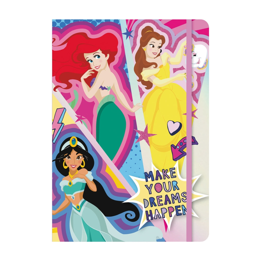 Disney Princess Make Your Dreams Happen A5 Hardcover Notebook