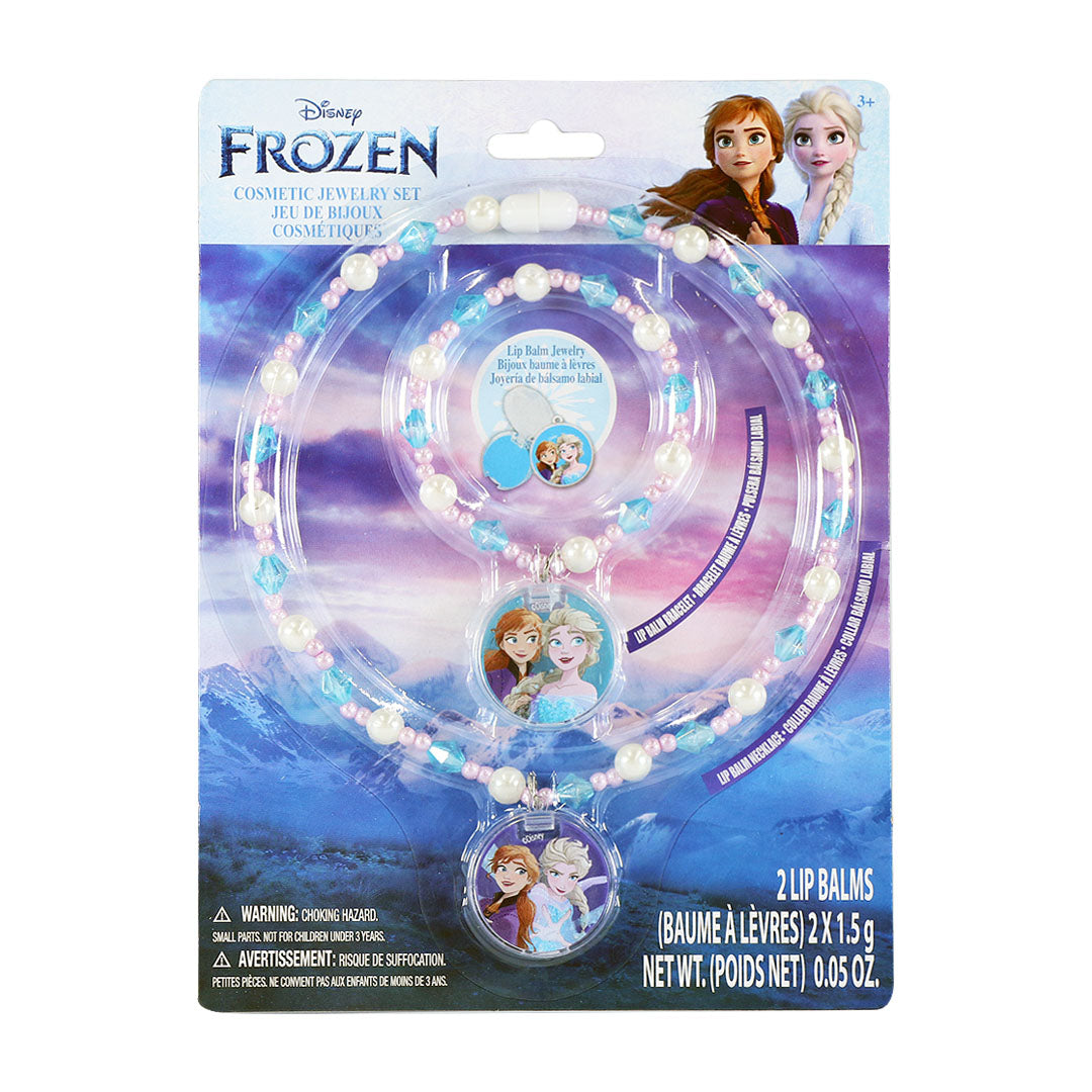 Disney Frozen Cosmetic Jewellery Set With Lip Gloss