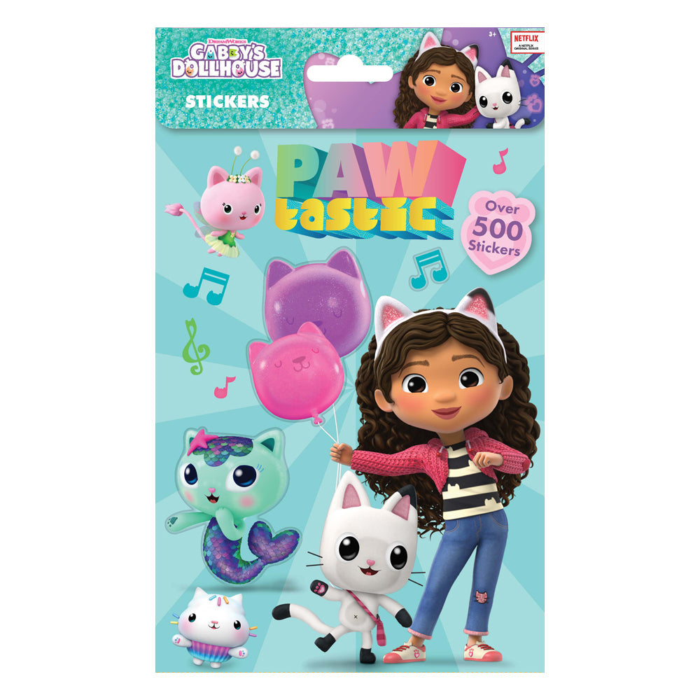 Dreamworks Gabby's Dollhouse 500+ Stickers Pack