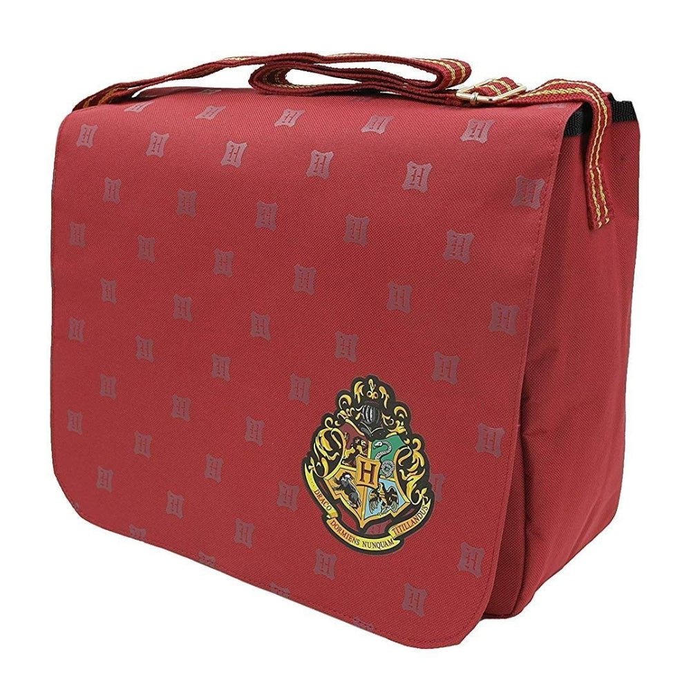 Harry Potter Official Hogwarts Crest School Messenger Bag